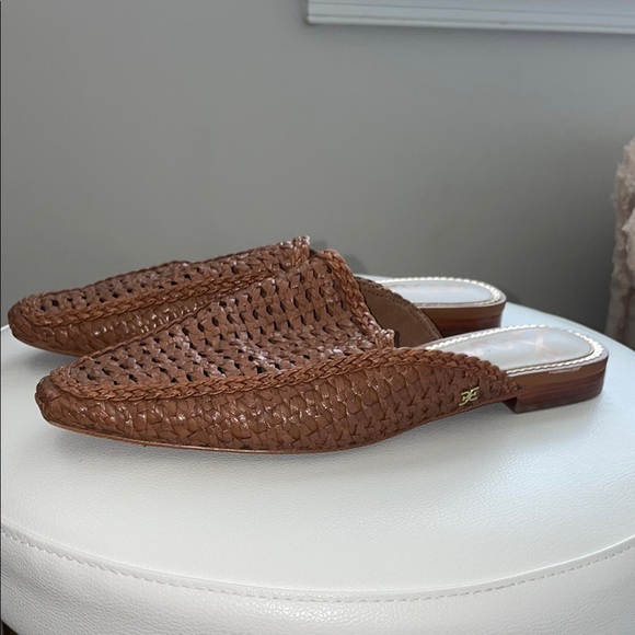 Brown Woven Mules - Picture 4 of 4